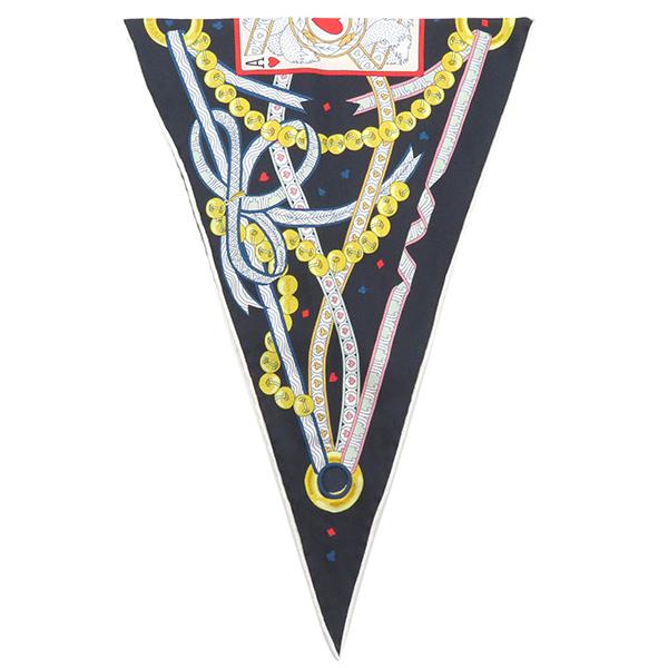 【早い者勝ち！】HERMES エルメス ロザンジュ ネイビー HERMES（エルメス） ストール ロザンジュ ナノ シルク ネイビー 【DAME