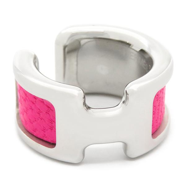 HERMES エルメス イヤリング イヤーカフ オランプPM メタル ピンク  