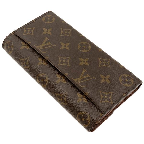 LOUIS VUITTON（ルイ・ヴィトン） 長財布 M60531 茶 ローマ字刻印入れ