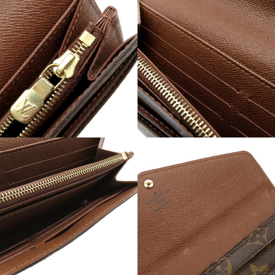 LOUIS VUITTON（ルイ・ヴィトン） 長財布 M60531 茶 ローマ字刻印入れ