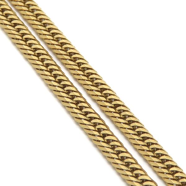 喜平 ネックレス K18 18金 50cm 12.4g 12面 トリプル K18YG ゴールド
