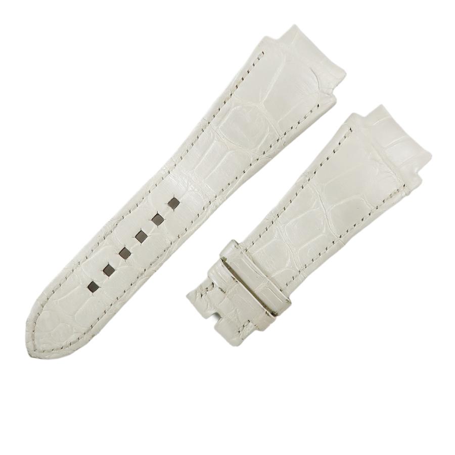 ハリーウィンストン オーシャン用 クロコダイル レザーベルト Sサイズ