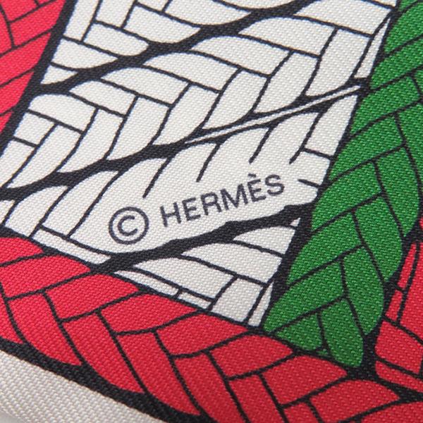 HERMES エルメス スカーフ ツイリー シルク マルチカラー 【TRESSES H  