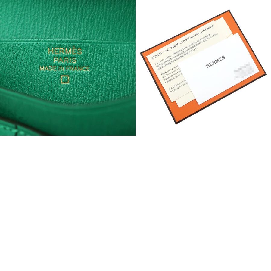 HERMES エルメス 二つ折り財布 ベアンコンパクト アリゲーター HERMES エルメス 二つ折り財布 ベアンコンパクト アリゲーター