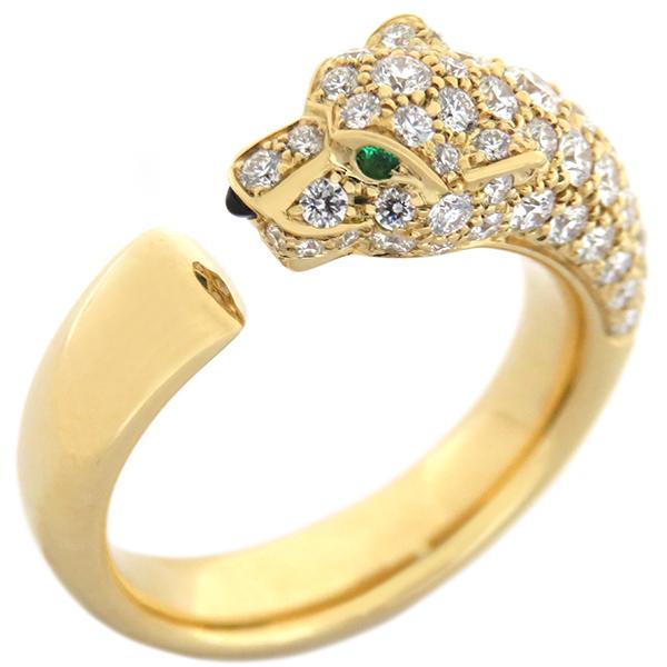 PANTHERE DE CARTIER カルティエ リング 指輪 パンテール ドゥ K18YG