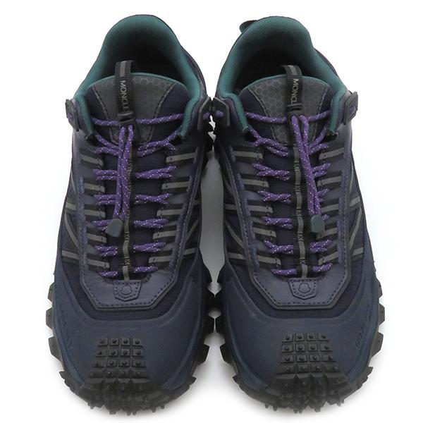 モンクレール スニーカー Trailgrip GTX ネイビー #41 黒 ローカット