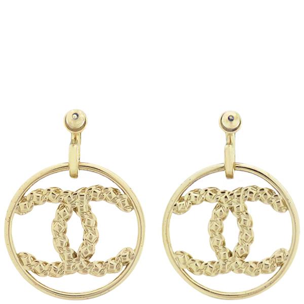 CHANEL（シャネル） ピアス ココマーク ラインストーン ピアス GP