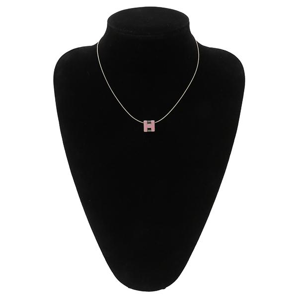 HERMES（エルメス） ネックレス カージュドアッシュ Hキューブ GP