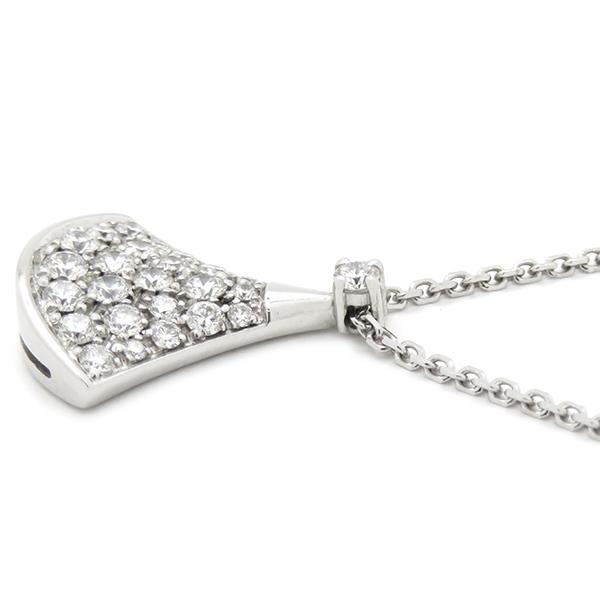 BVLGARI ブルガリ ネックレス ディーヴァ ドリーム ダイヤ K18WG 