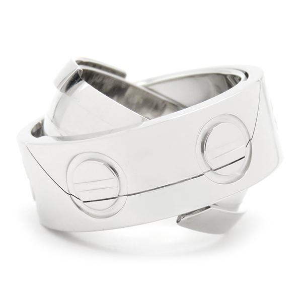LOVE（Cartier） カルティエ リング 指輪 アストロ ラブリング K18WG