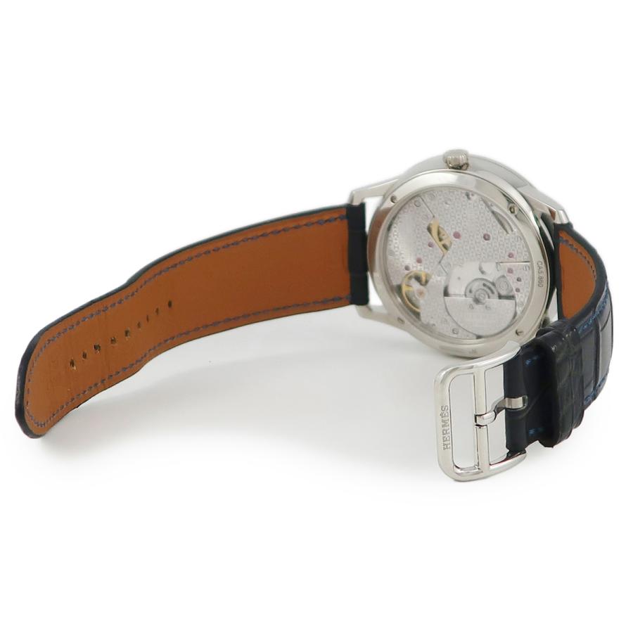 HERMES（エルメス） 【3年保証】 スリム ドゥ GMT CA5.860 パラジウム