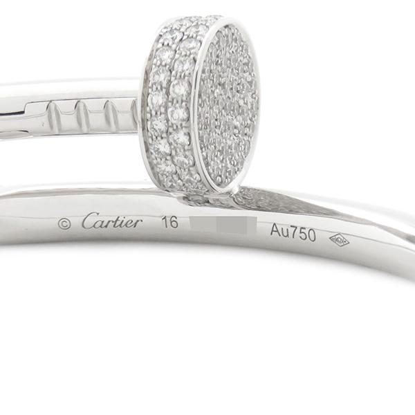 Cartier カルティエ ブレスレット ジュストアンクル ダイヤ Cartier カルティエ ブレスレット ジュストアンクル ダイヤ