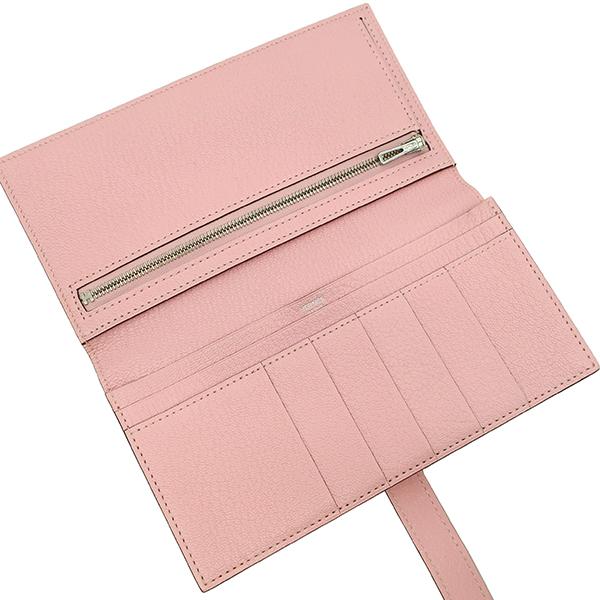 HERMES（エルメス） 長財布 ベアンスフレ シェーブル ピンク 二つ折り