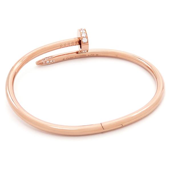 【送料無料】Cartier ジュストアンクル ブレスレット Cartier（カルティエ） ブレスレット ジュストアンクル K18PG ゴールド