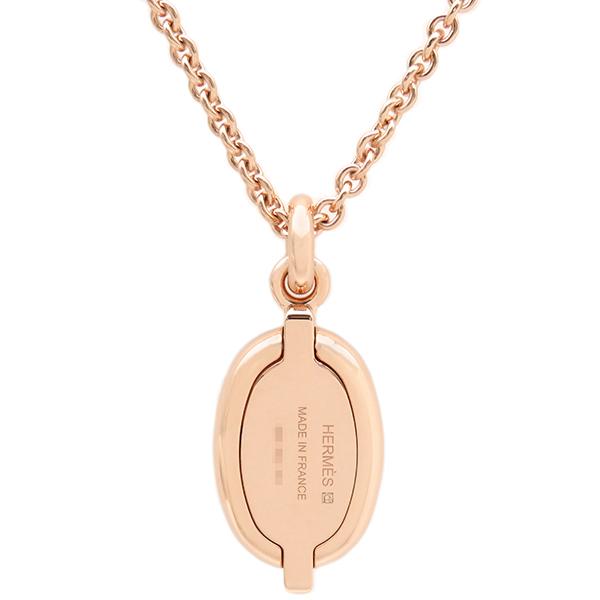 HERMES エルメス ネックレス ミニ マイヨンPM メタル グレー HERMES エルメス ネックレス ミニ マイヨンPM メタル グレー