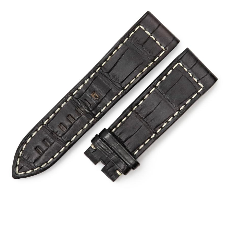 ZENITH（ゼニス） 純正 替え クロコ ベルト バンド ストラップ 24mm