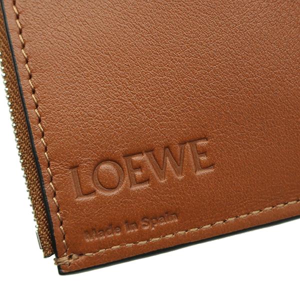 LOEWE（ロエベ） 三つ折り財布 アナグラム バーティカル ウォレット