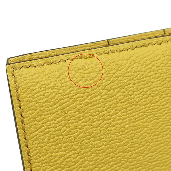 HERMES（エルメス） 長財布 ベアンスフレ シェーブル イエロー 新品 未 