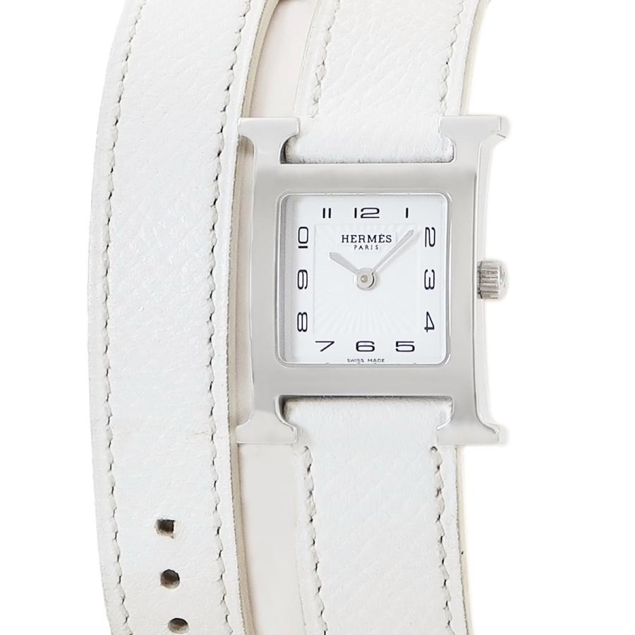 HERMES 【3年保証】 エルメス Hウォッチ HH1.210.131/UBC2 H型  