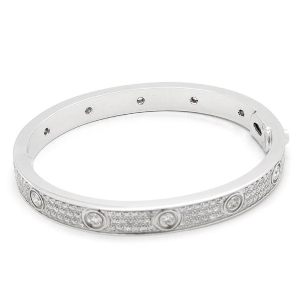 LOVE（Cartier） カルティエ ブレスレット ラブブレス パヴェ 12石