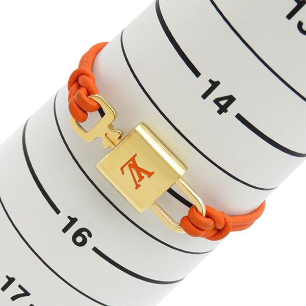 LOUIS VUITTON ルイヴィトン ブレスレット LV パドロック カーフ