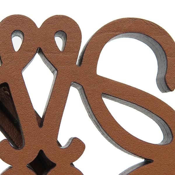 LOEWE ロエベ バッグチャーム アナグラム チャーム ブラウン 茶 LOEWE ロエベ バッグチャーム アナグラム チャーム ブラウン 茶