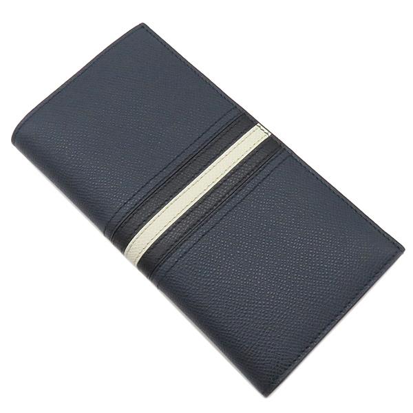 バリー 長財布 タリロ TALIRO グレインレザー マルチカラー 紺 二つ折り 新品 未使用 TALIROLT17 中古 ...