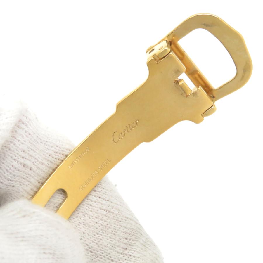 Cartier テジュリザード 12mm Dバックル用 Cartier（カルティエ） 純正 12mm幅対応 フォールディング Dバックル