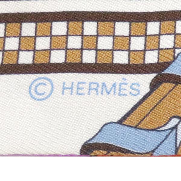 HERMES（エルメス） スカーフ ツイリー シルク マルチカラー 【BRIDES