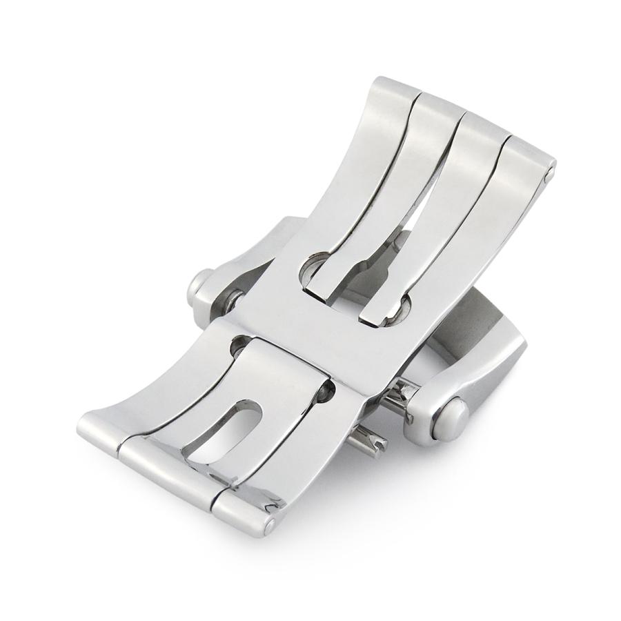 【美品】ゼニス　純正バックル　18㎜ 純正 ZENITH ゼニス バックル 18mm ステンレス SS 未使用 【Z9