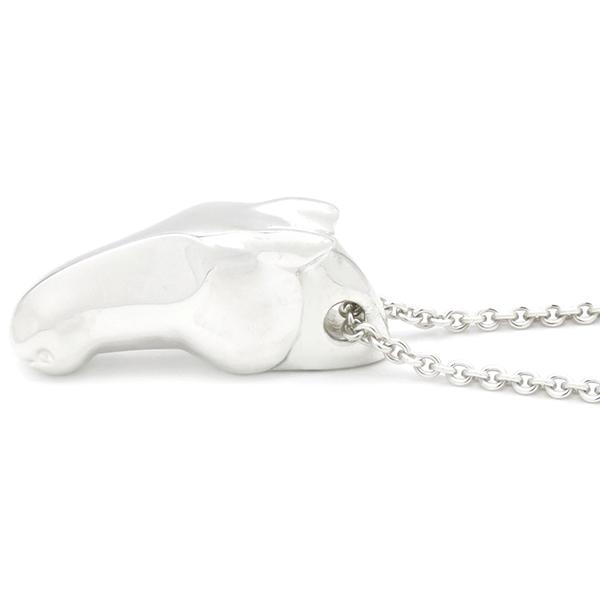 HERMES エルメス ネックレス ギャロップ ペンダント シルバー925 
