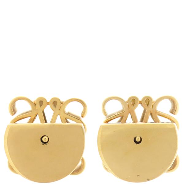 LOEWE ロエベ ピアス アナグラム スタッド GP ゴールド キューブ LOEWE ロエベ ピアス アナグラム スタッド GP ゴールド キューブ