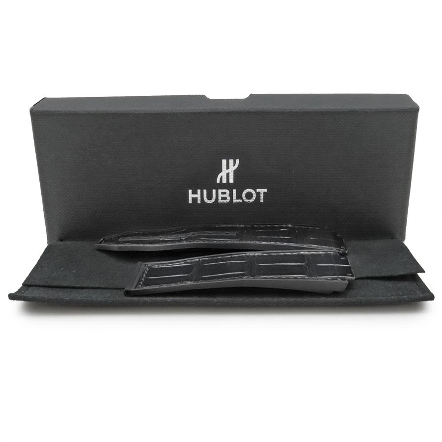 HUBLOT ウブロ ビッグバン 301用 クロコ×ラバーバンド 純正 替え HUBLOT ウブロ ビッグバン 301用 クロコ×ラバーバンド 純正 替え