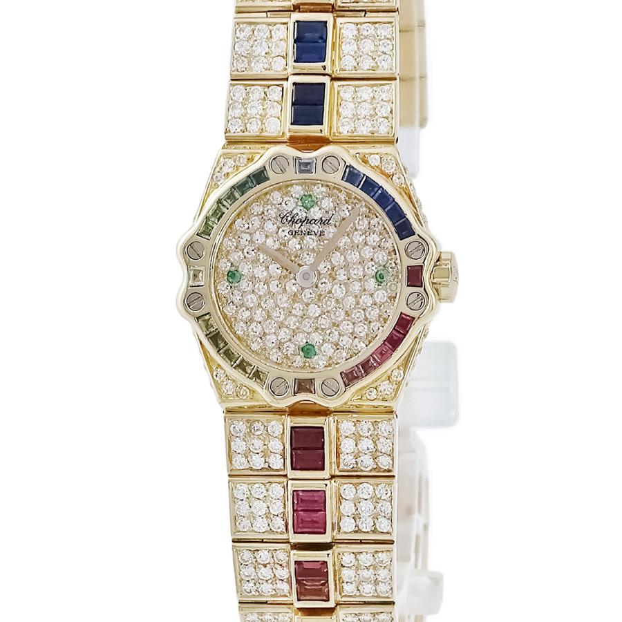 Chopard（ショパール） 【3年保証】 サンモリッツ 25/S4888 K18YG 