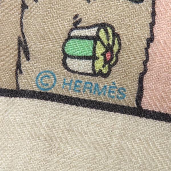 HERMES（エルメス） ストール ショール カレ140 CARRE カシミヤ マルチ 