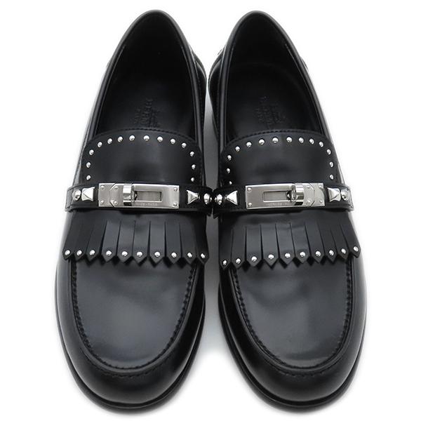 HERMES エルメス ローファー デスタン ブラック #35 ケリー HERMES エルメス ローファー デスタン ブラック #35 ケリー