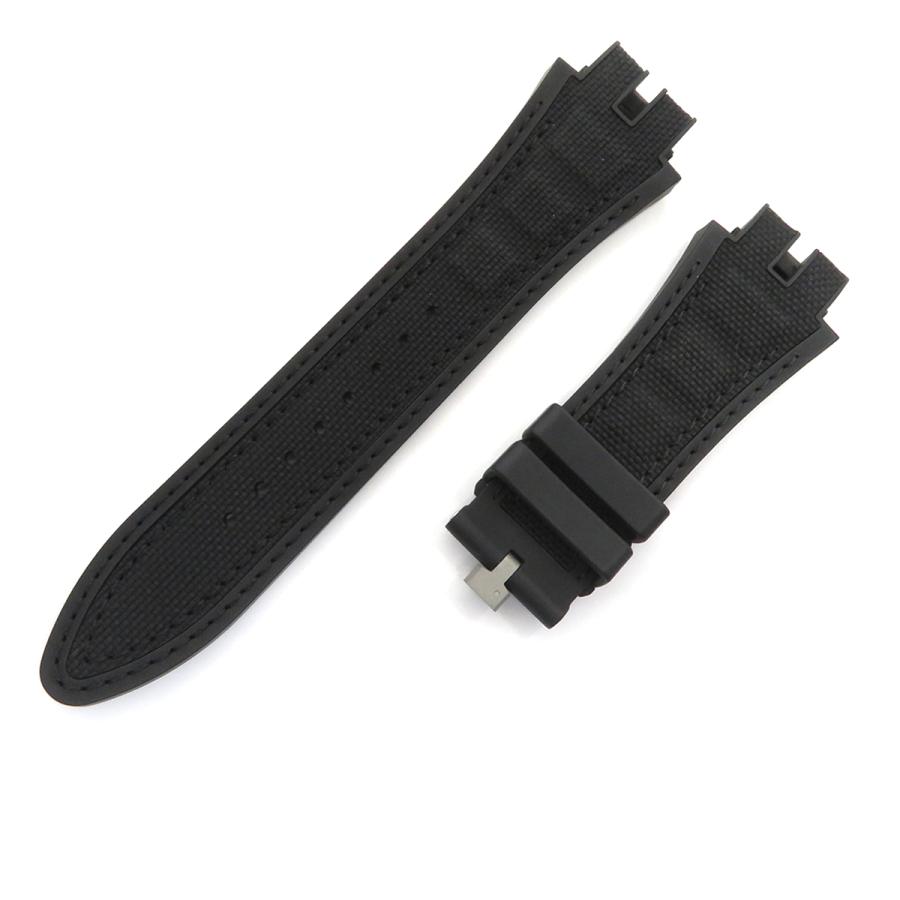 ロジェデュブイ　ラバーベルト SED 46/48 M 黒 ロジェデュブイ ラバーベルト SED 46/48 M 黒