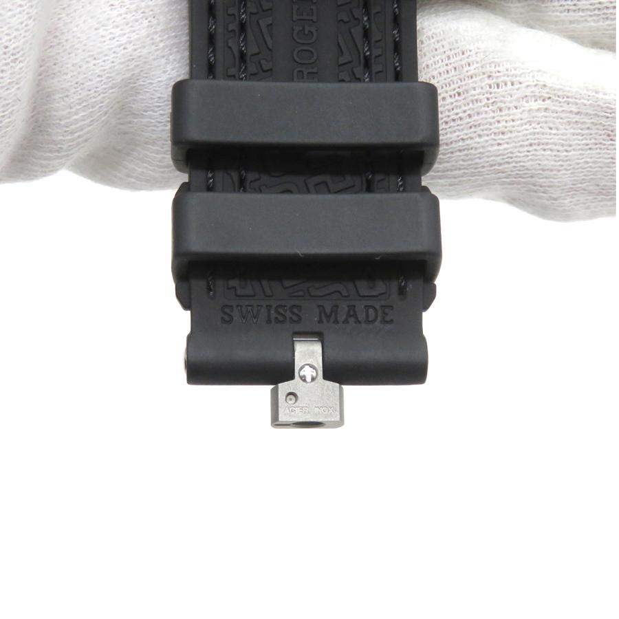 ロジェデュブイ　ラバーベルト SED 46/48 M 黒 ロジェデュブイ ラバーベルト SED 46/48 M 黒