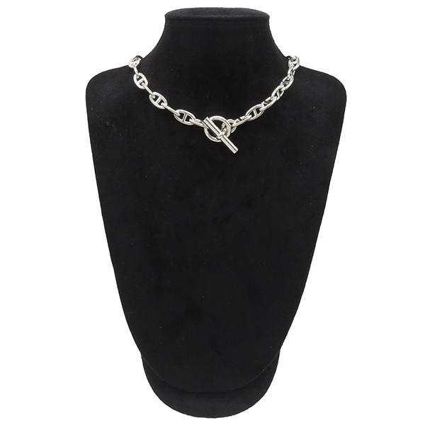 HERMES エルメス ネックレス シェーヌダンクル GM シルバー925  