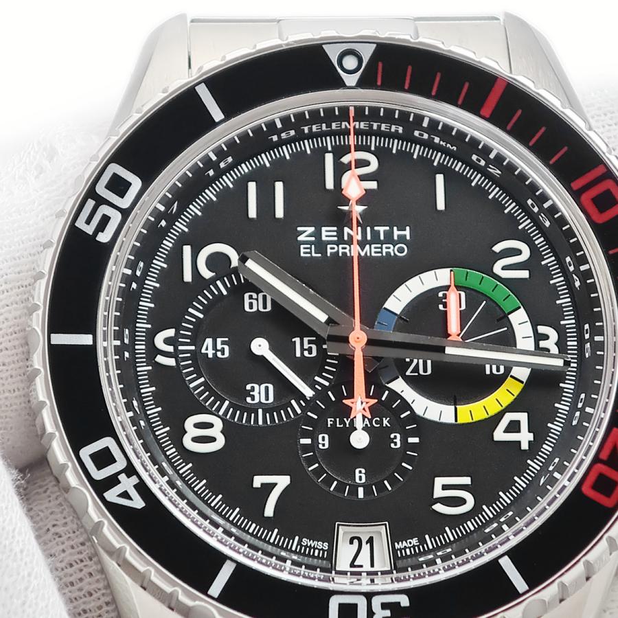 ZENITH（ゼニス） 【3年保証】 エルプリメロ ストラトス レインボー 