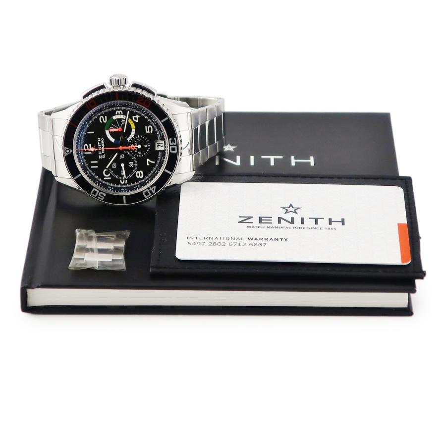 ZENITH（ゼニス） 【3年保証】 エルプリメロ ストラトス レインボー 