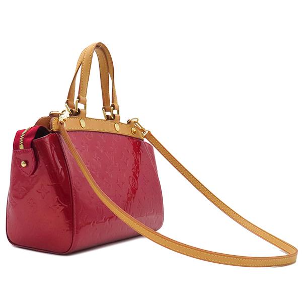 LOUIS VUITTON ヴェルニ ブレアMM 2wayバッグ　ストラップ付き ルイヴィトンブレアMM 2WAYバッグ 14125 ルージュフォーヴィスト