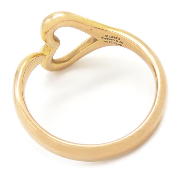 Tiffany&Co. ティファニー リング オープンハート ペレッティ13号 TIFFANY&Co.（ティファニー） リング 指輪 オープンハート K18PG