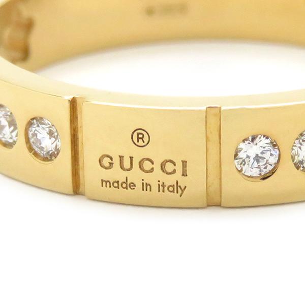 グッチ アイコン スター リング #10 Au750 (K18PG) レディース GUCCI  