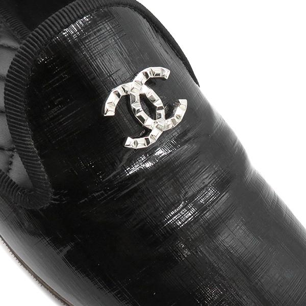 CHANEL（シャネル） ローファー ココマーク パテントレザー パテント 