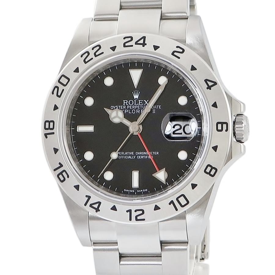 グーベン様 ロレックス エクスプローラーⅡ42mm専用 オレンジ×ブラック