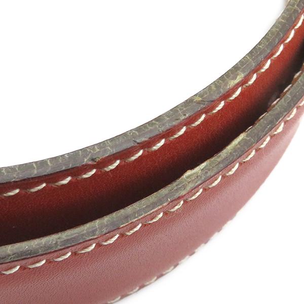 HERMES（エルメス） ベルト ベルト #95 レザー レッド #95 赤茶 中古