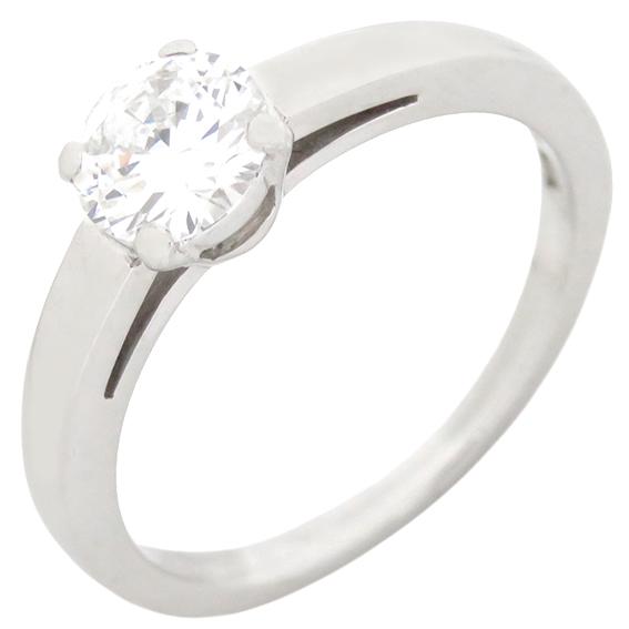 BVLGARI ブルガリ リング 指輪 グリフ ソリテール Pt950 シルバー 8号  