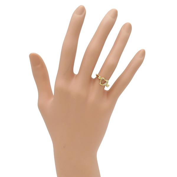 TIFFANY&Co. ティファニー オープンハート リング・指輪 K18YG TIFFANY&Co. ティファニー オープンハート リング 指輪 6.5号 18