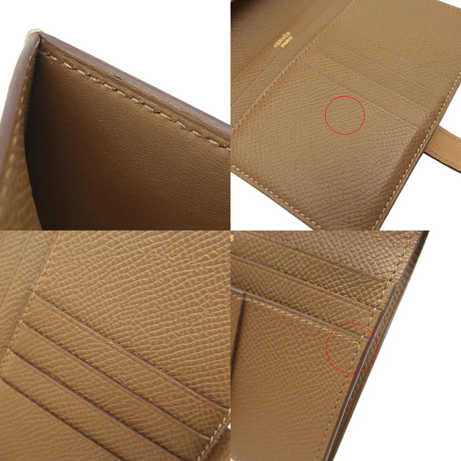 HERMES（エルメス） 二つ折り財布 ベアンコンパクト ヴェルソ ヴォー